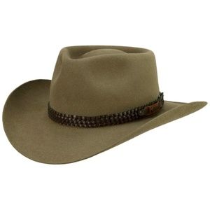 Genuine Akubra Hat, Snowy River, size 58, like new condition